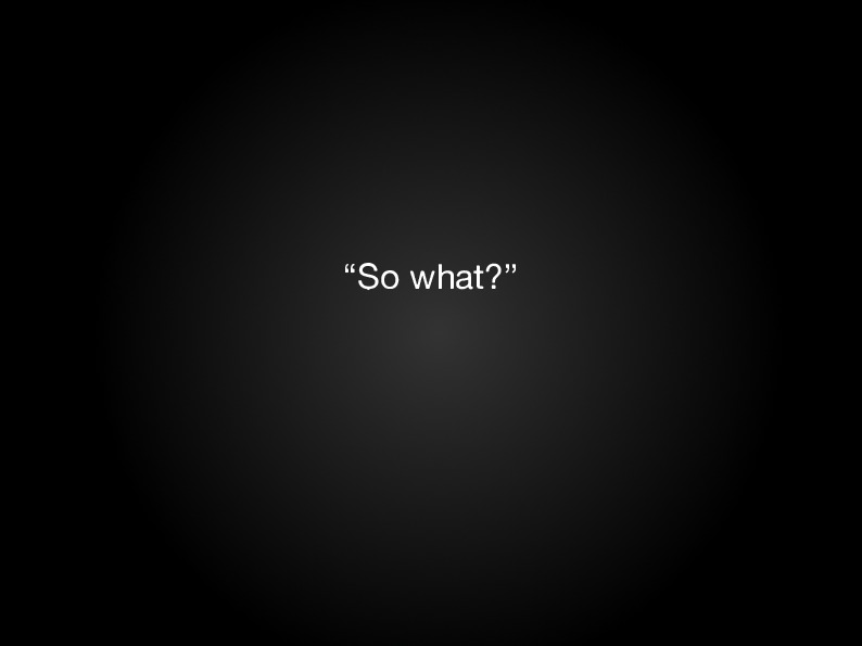 sowhat